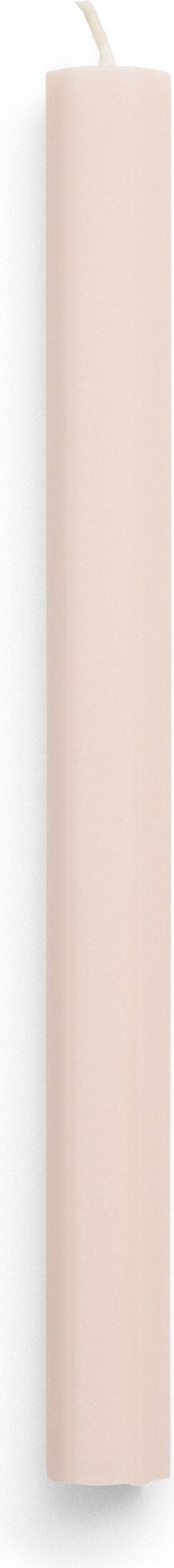 Świeca Hexagon jasnoróżowa