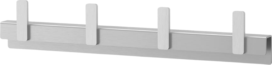 Wieszak listwa Potes 24 cm srebrny