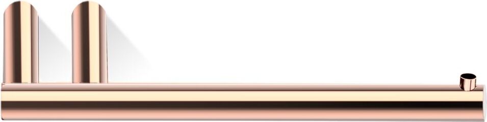 Wieszak na papier toaletowy Mikado różowe złoto