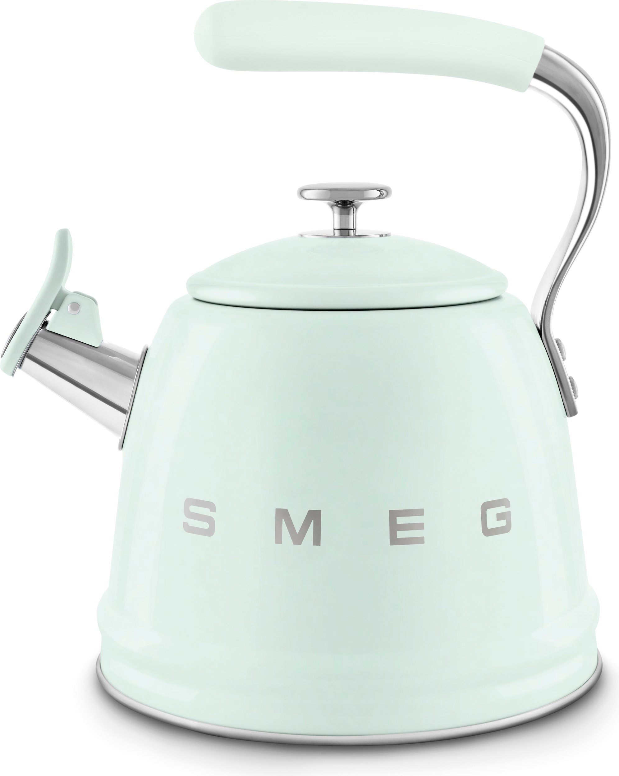 Czajnik z gwizdkiem 50's Style pastelowa zieleń