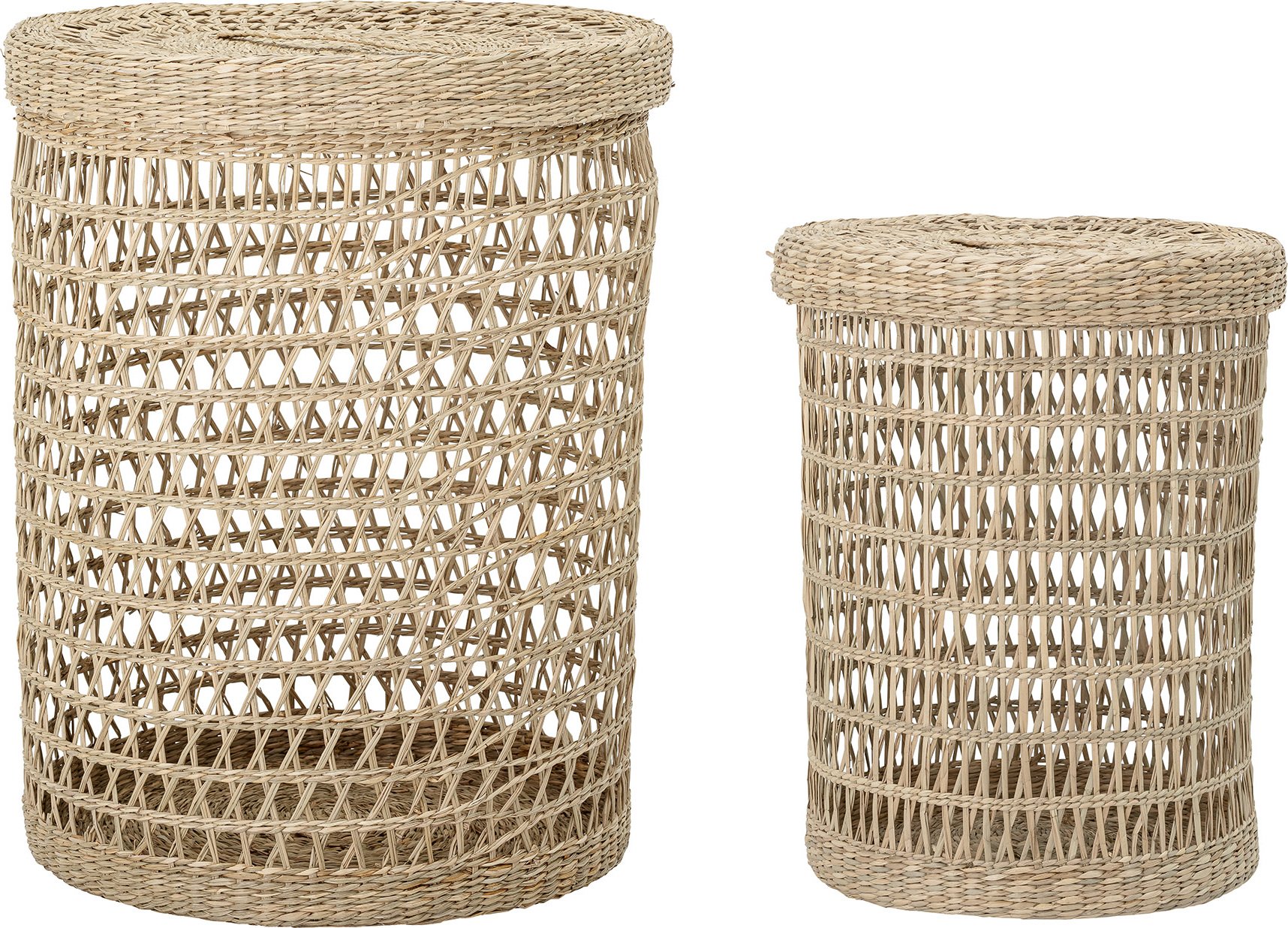 Kosze do przechowywania Connie z trawy morskiej 2 szt.