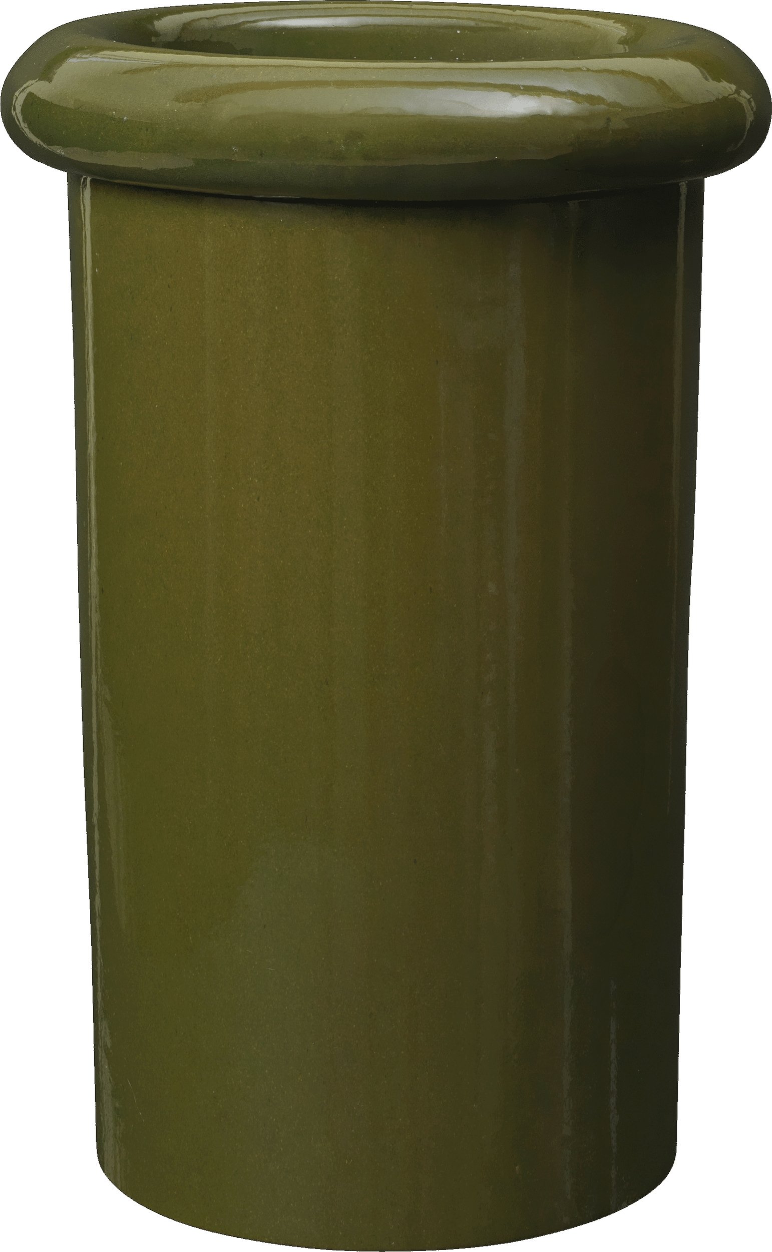 Doniczka z podstawką Rollo 46 cm zielony mech