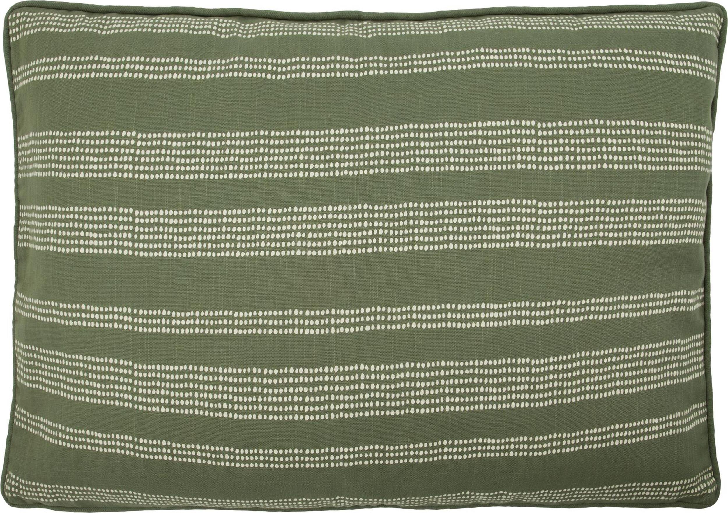 Poszewka dekoracyjna Dotti 40 x 60 cm zielona