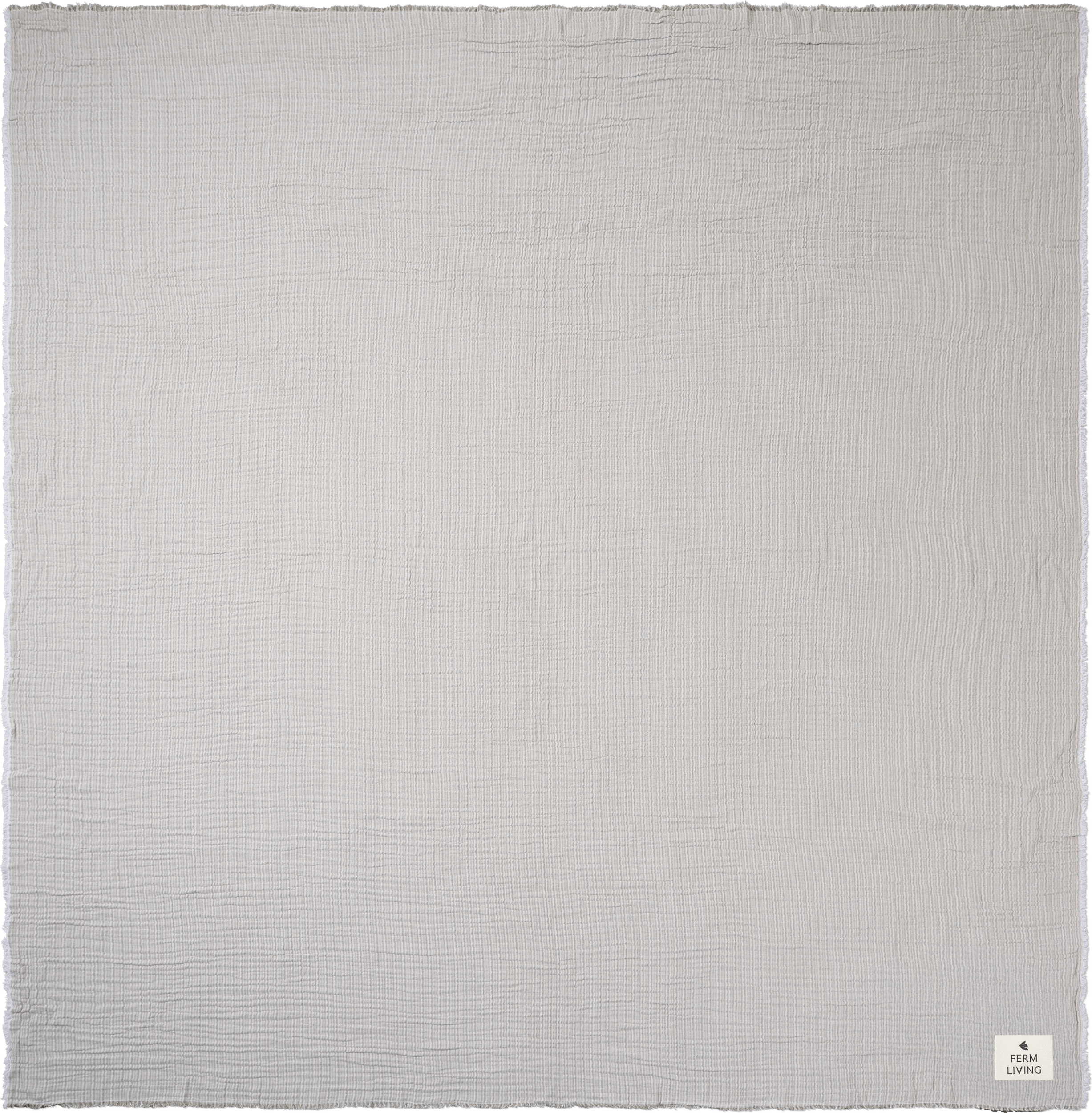 Narzuta Fino 250 x 240 cm zielono-beżowa