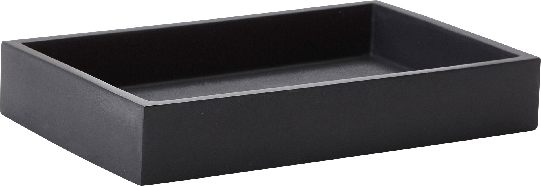 Taca dekoracyjna Moon 21,5 cm czarna