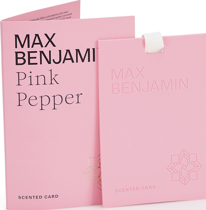 Karta zapachowa Max Benjamin Pink Pepper