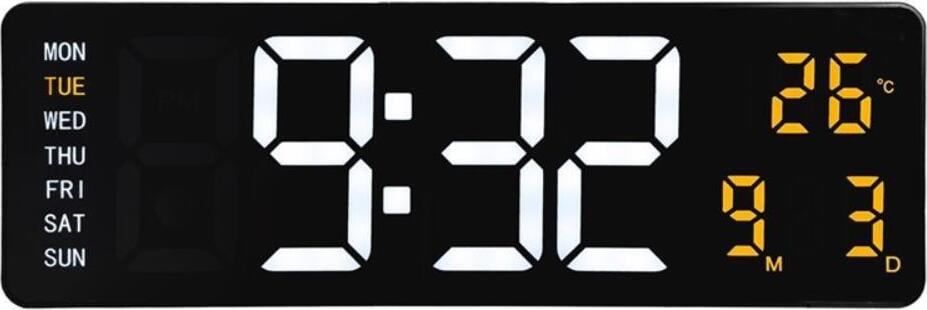 Zegar i budzik Super Digi ścienny