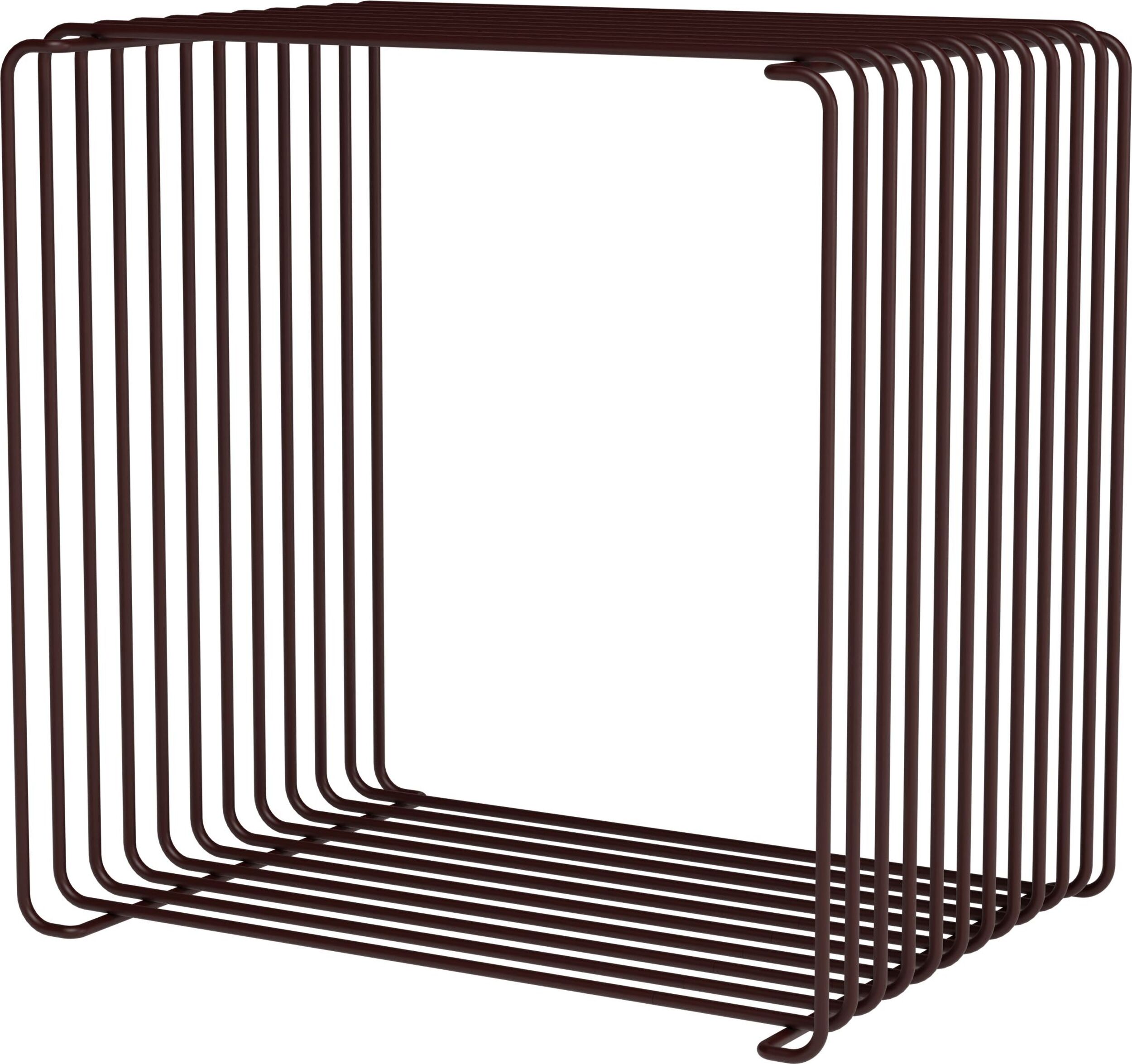 System modułowy Panton Wire 34,8 x 25,7 x 34,8 cm bordowy