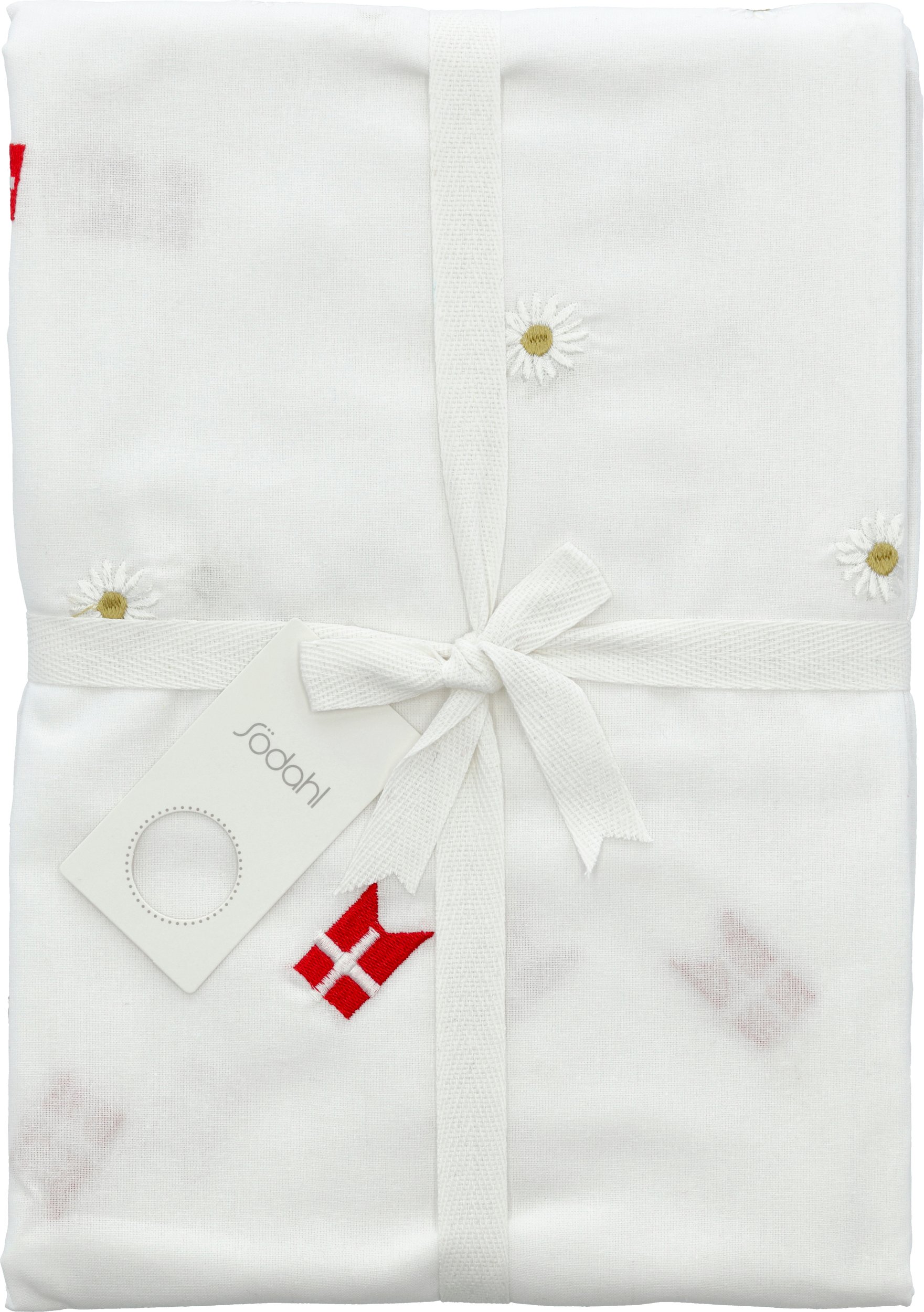 Obrus Tillykke 140 x 270 cm biały