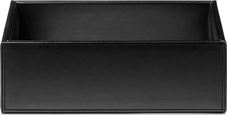 Pojemnik łazienkowy Brownie 13 x 24,5 cm czarny