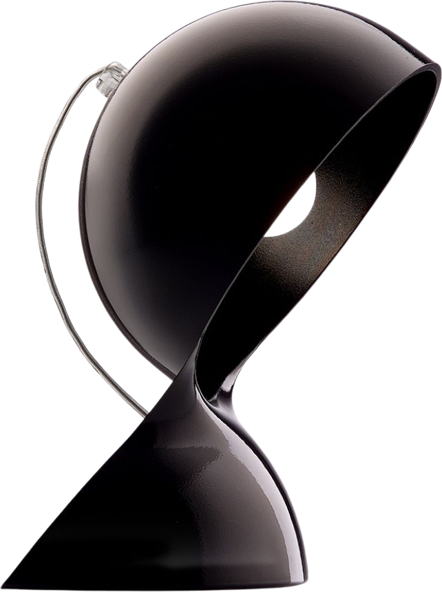 Lampa stołowa Dalù 26 cm czarna