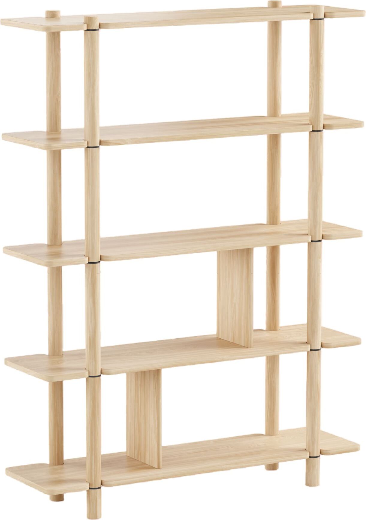 Regał Noe 5 z dwoma podpórkami