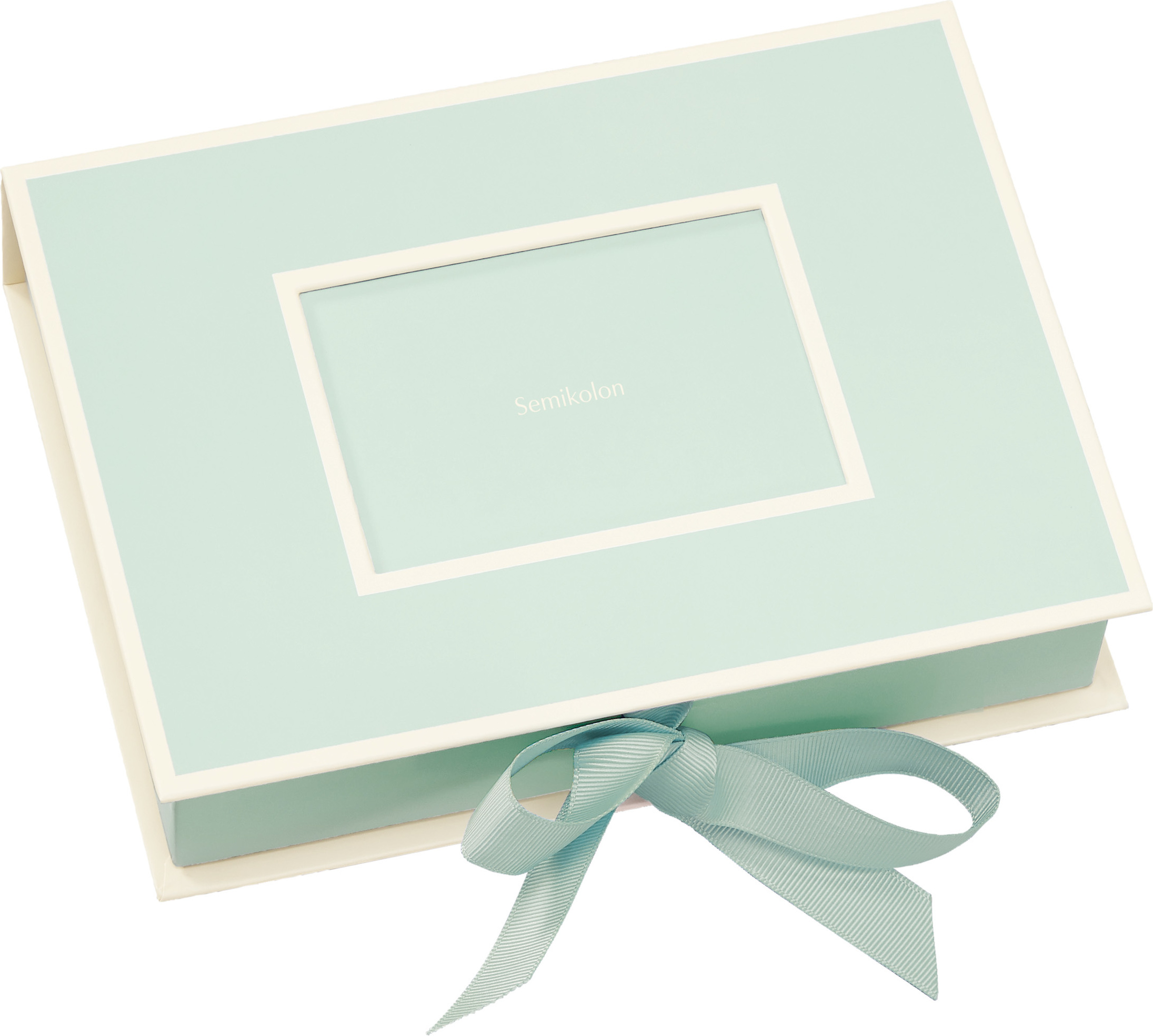 Pudełko na zdjęcia Die Kante miętowe
