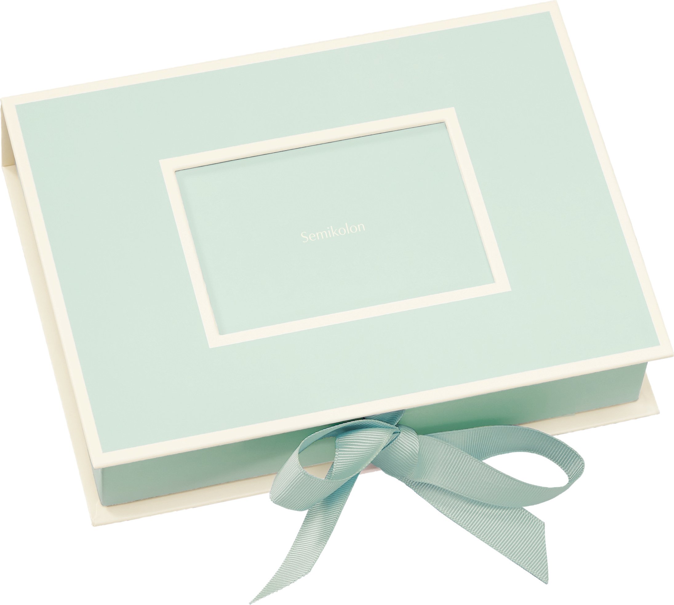 Pudełko na zdjęcia Die Kante miętowe