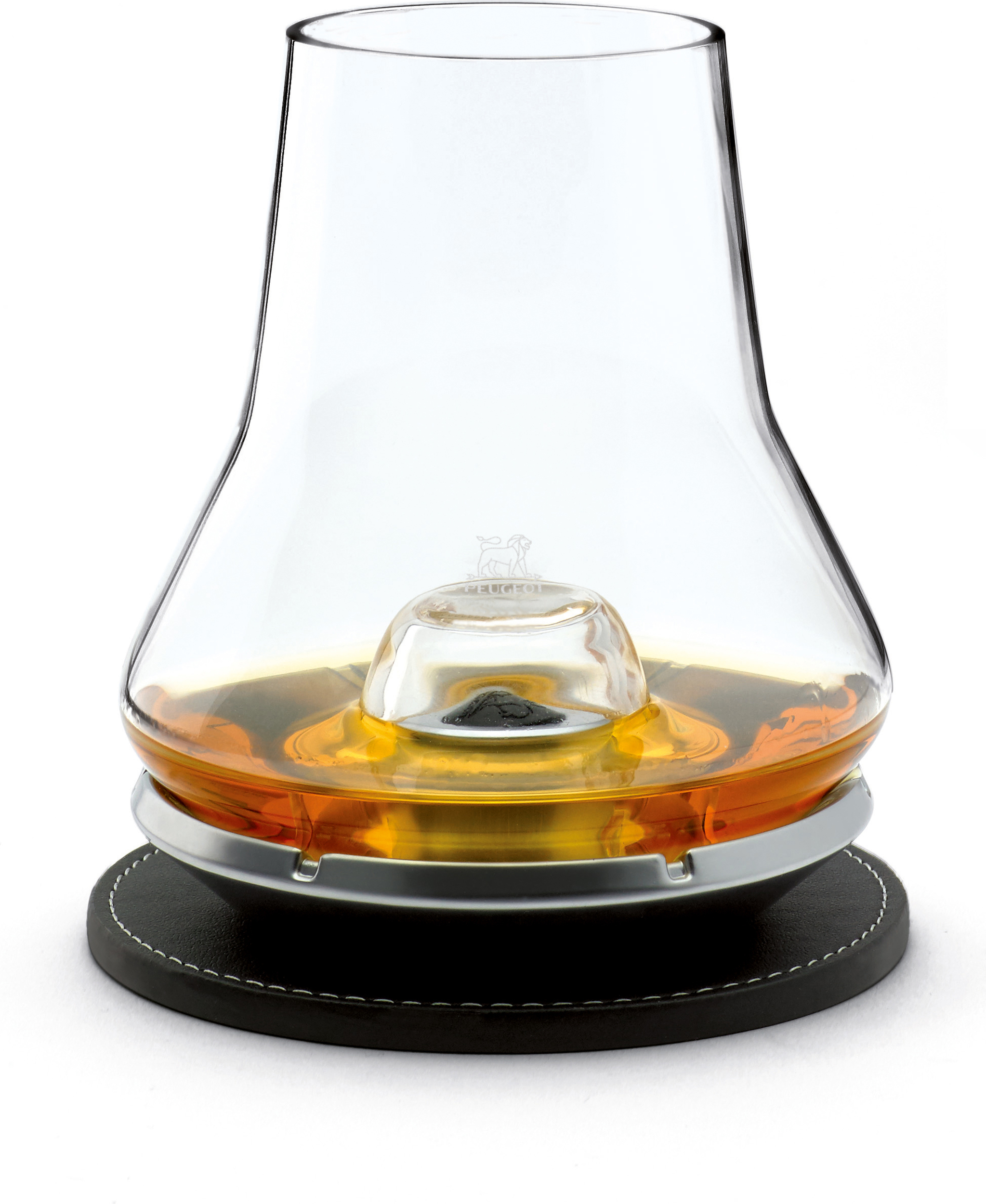 Szklanka do degustacji whisky z podstawką chłodzącą