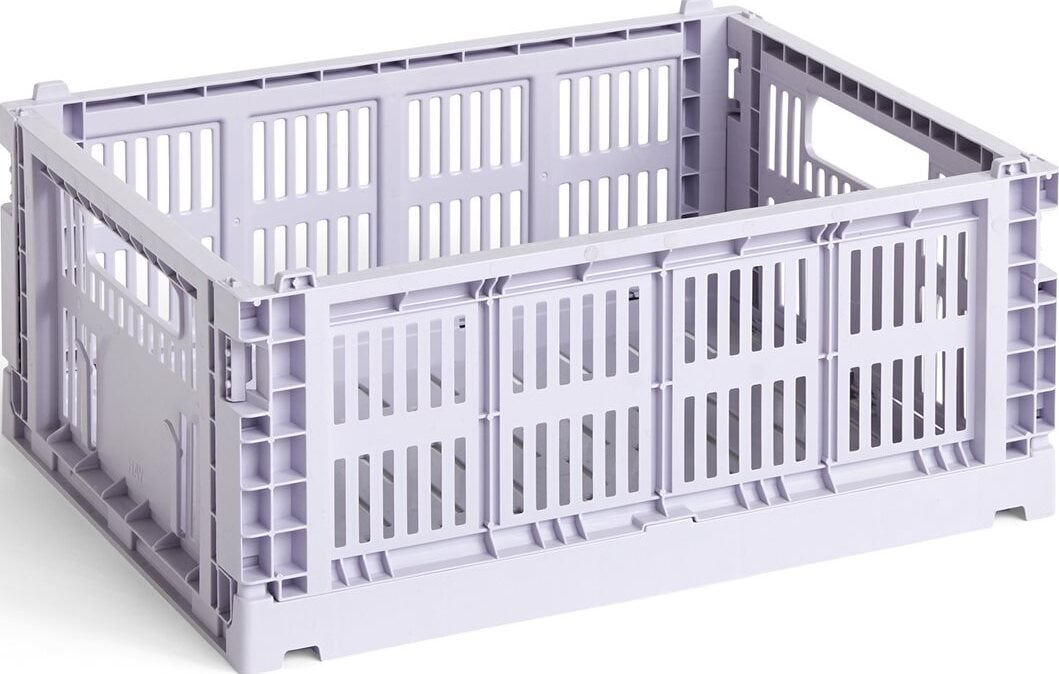 Kosz do przechowywania Hay Colour Crate M lawendowy