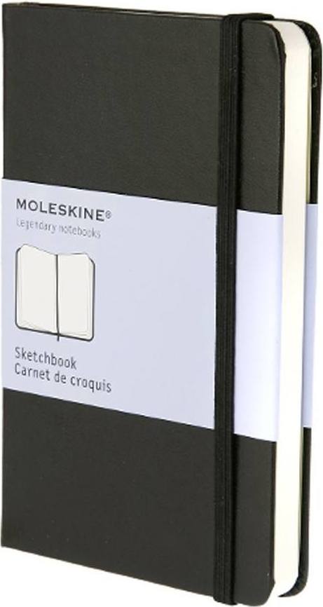 Szkicownik Moleskine P czarny twarda oprawa