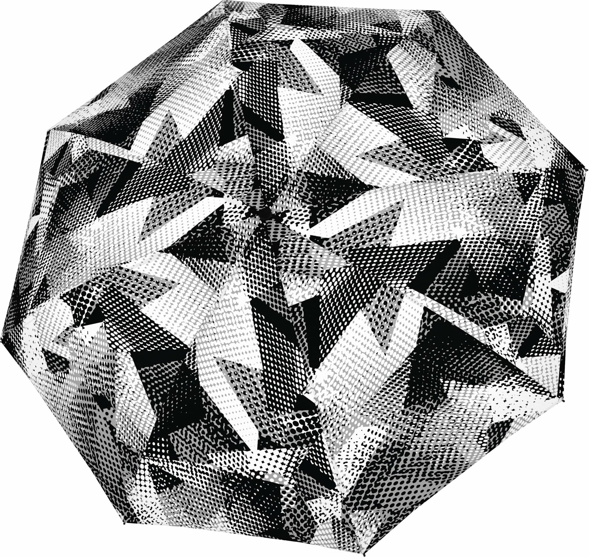 Parasolka Magic Fiber odcienie czerni i szarości