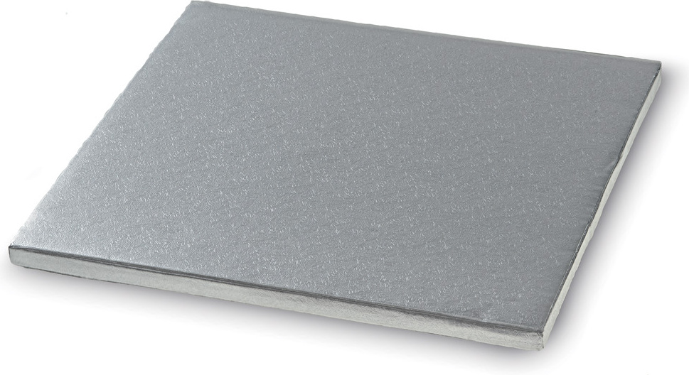 Podkład pod tort Silikomart 35 x 35 cm srebrny