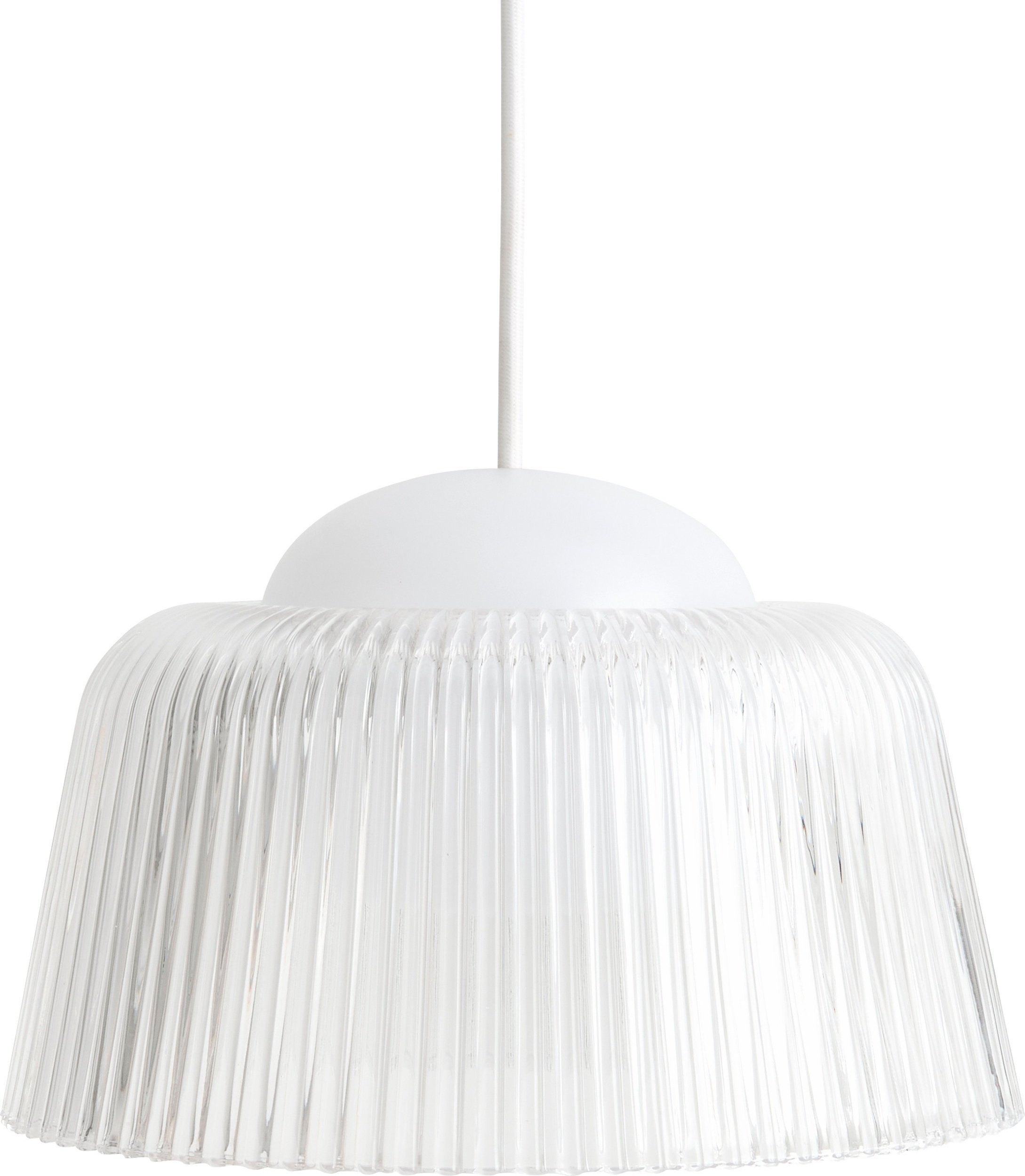 Lampa wisząca Brim 24,5 cm przezroczysta