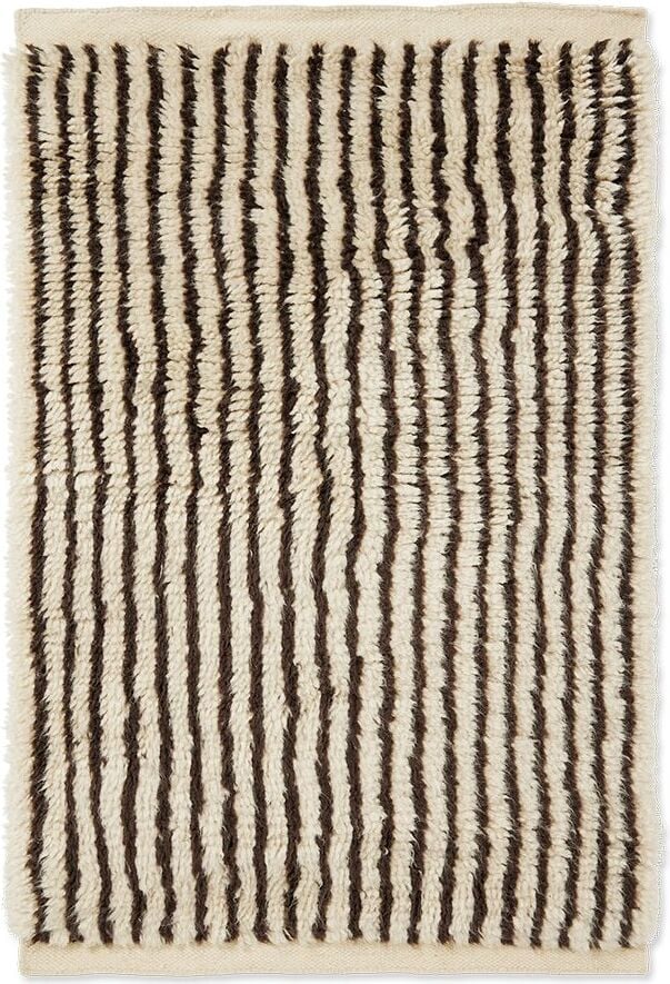 Dywan Kami 80 x 120 cm ciemnobrązowy