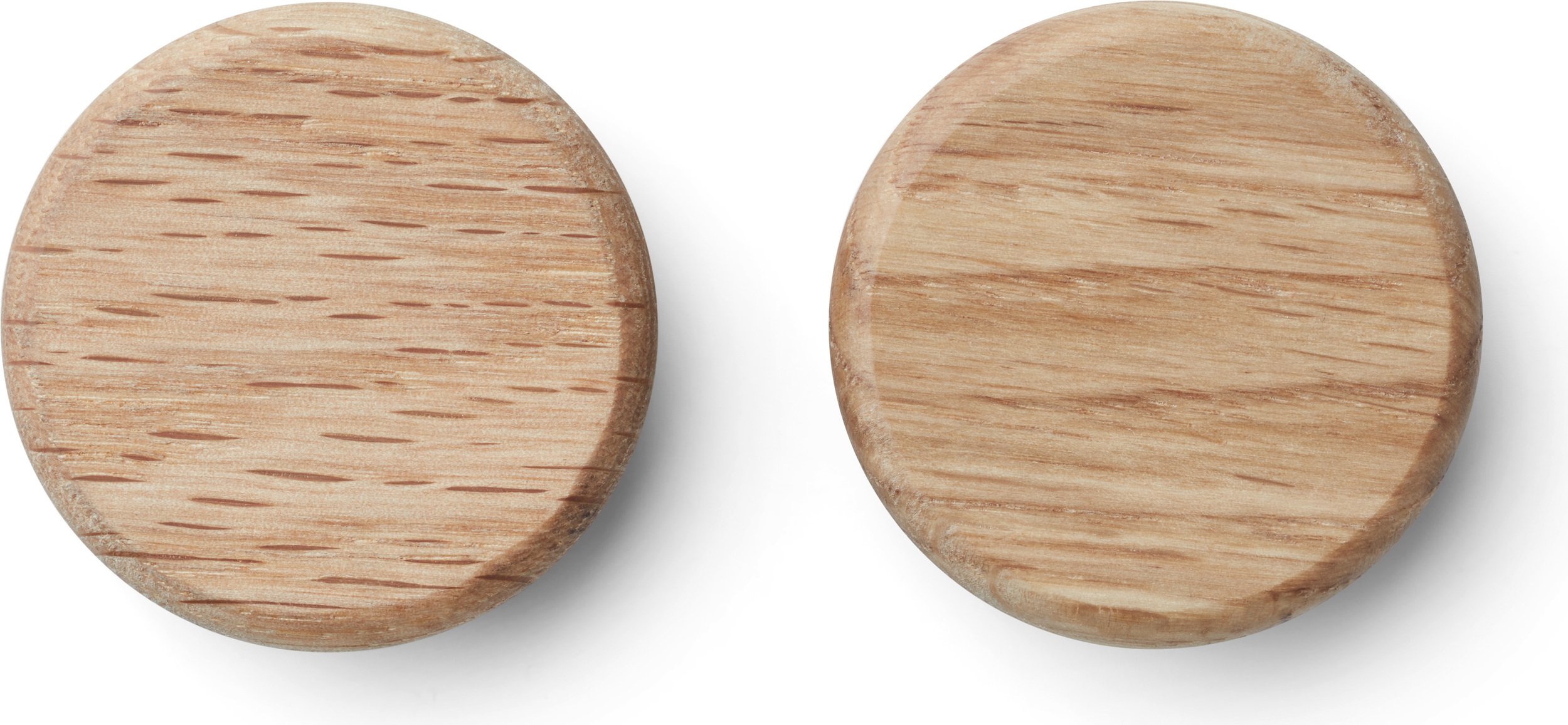 Przypinki do listwy Flex 4 cm jasny dąb 2 szt.