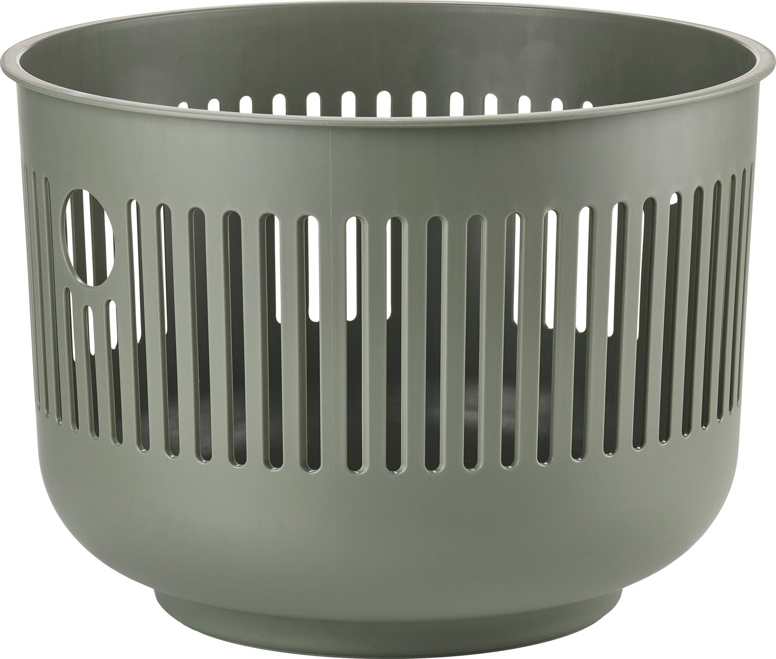 Kosz na pranie Ume 29 cm oliwkowy