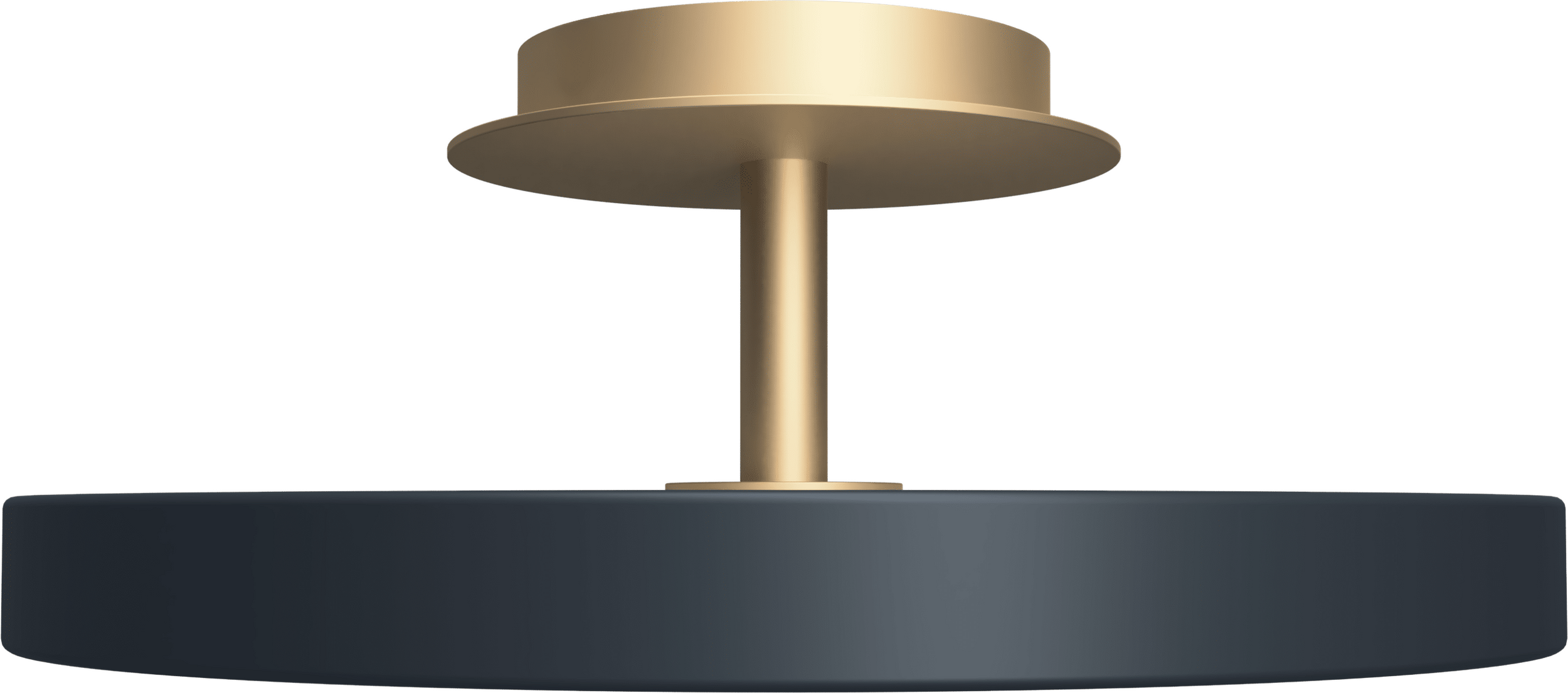 Lampa sufitowa Asteria Up Plus 43 cm antracytowa