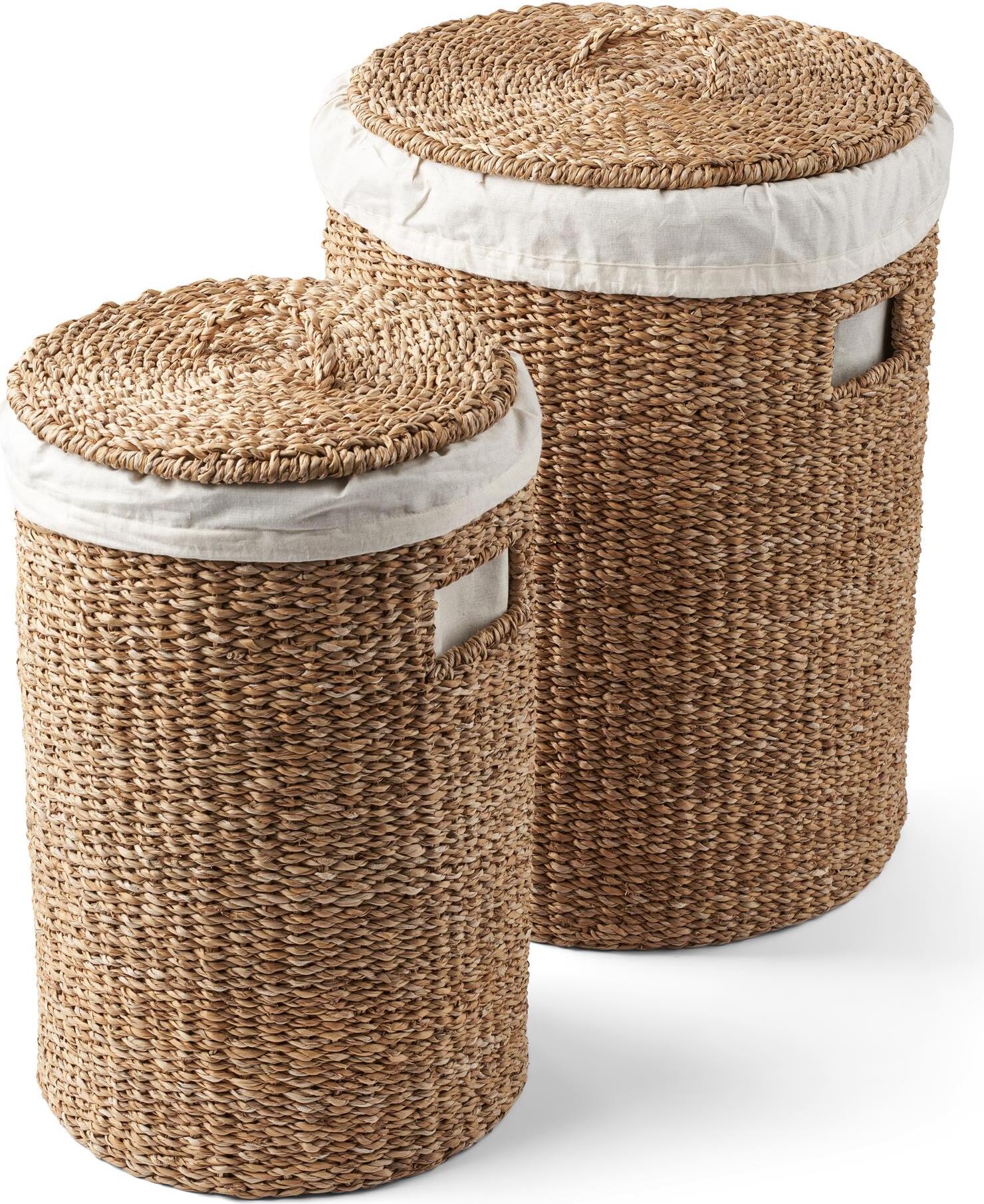 Kosze na pranie Humdakin wysokie 2 szt.