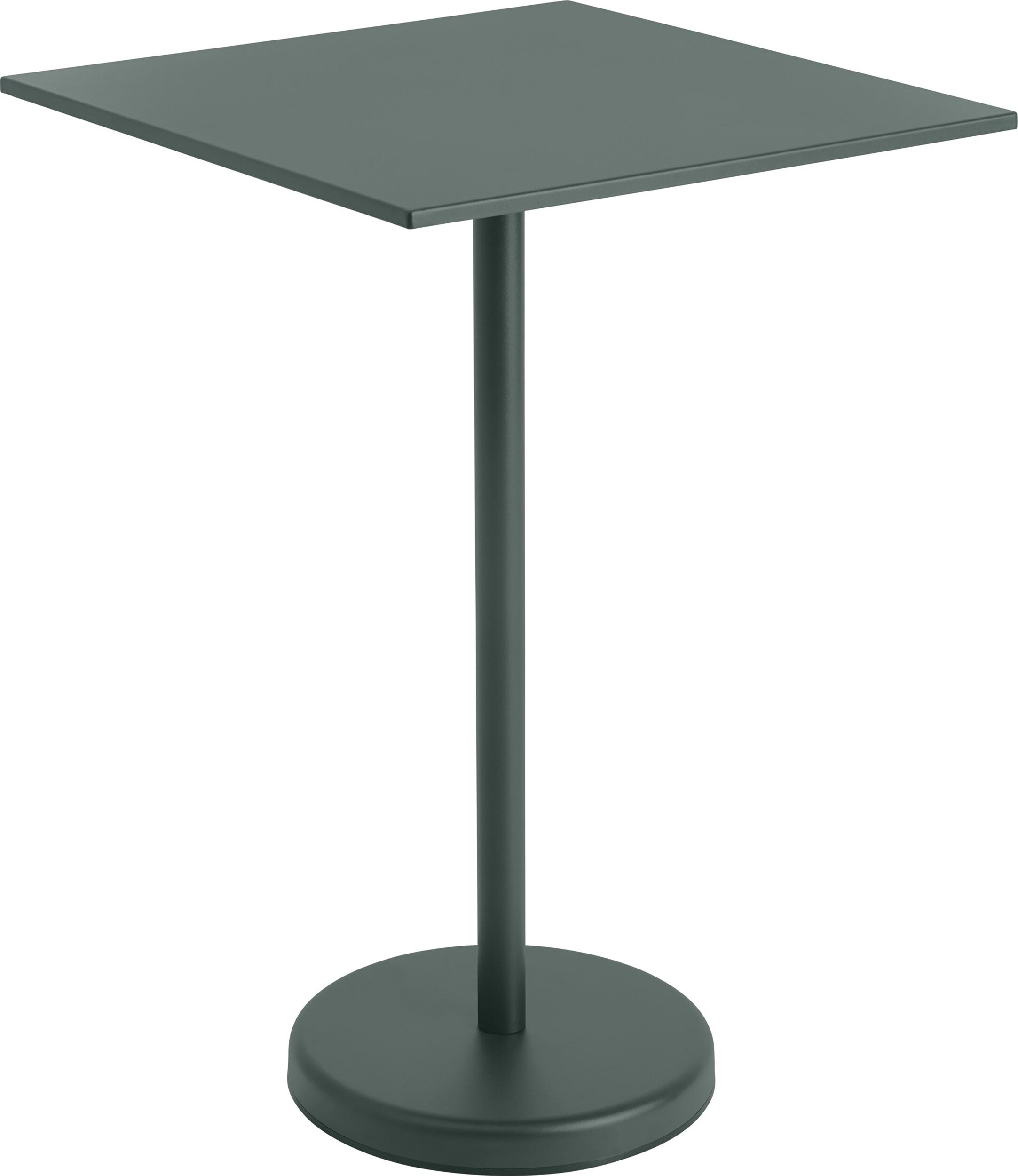 Stolik kawowy Linear 70 x 105 cm ciemnozielony