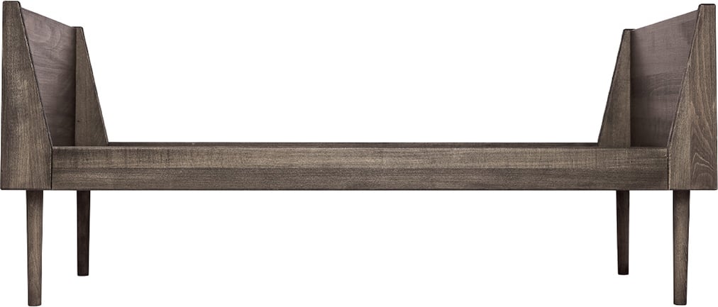 Rama łóżka dziecięcego Hevali 165 cm ciemny buk