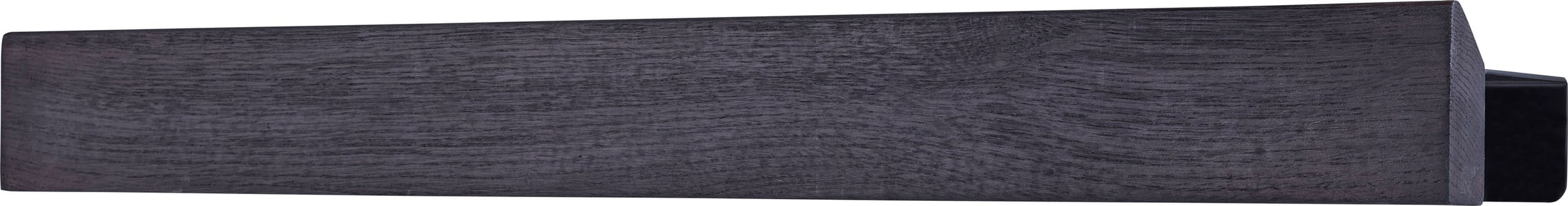 Półka ścienna Flex 60 cm czarna czarny dąb magnetyczna