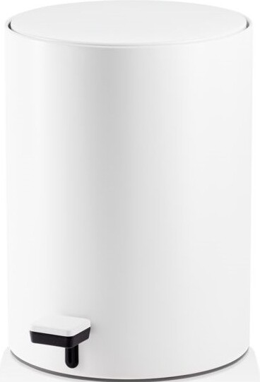 Kosz łazienkowy na śmieci Bar 32 cm biały mat