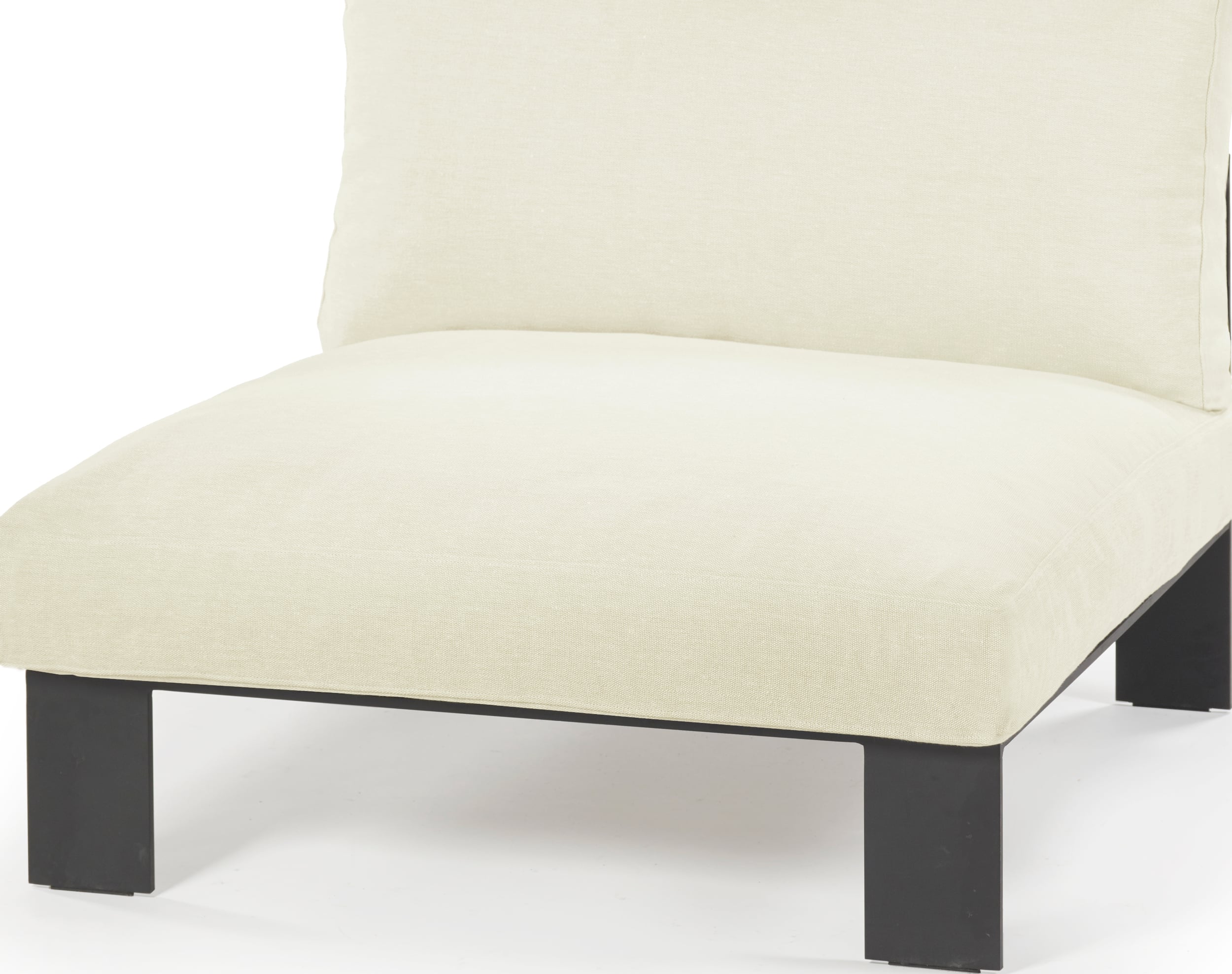 Sofa modułowa jednoosobowa Serax 95 cm biała