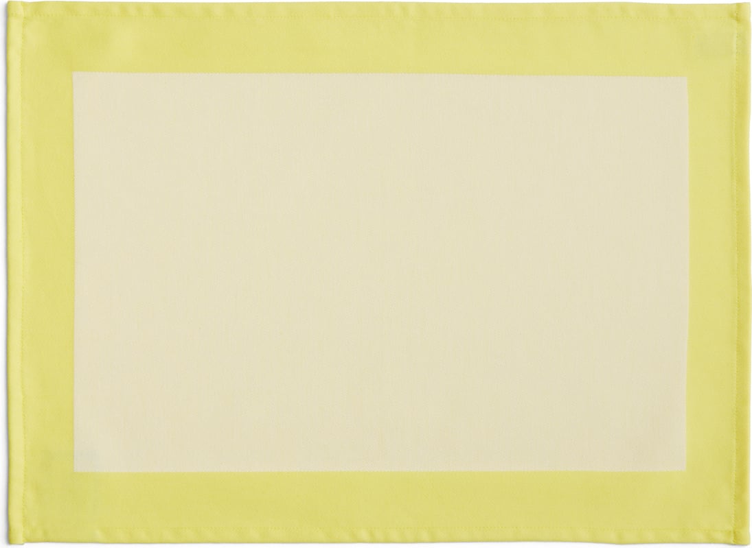 Podkładka pod talerz Ram żółta