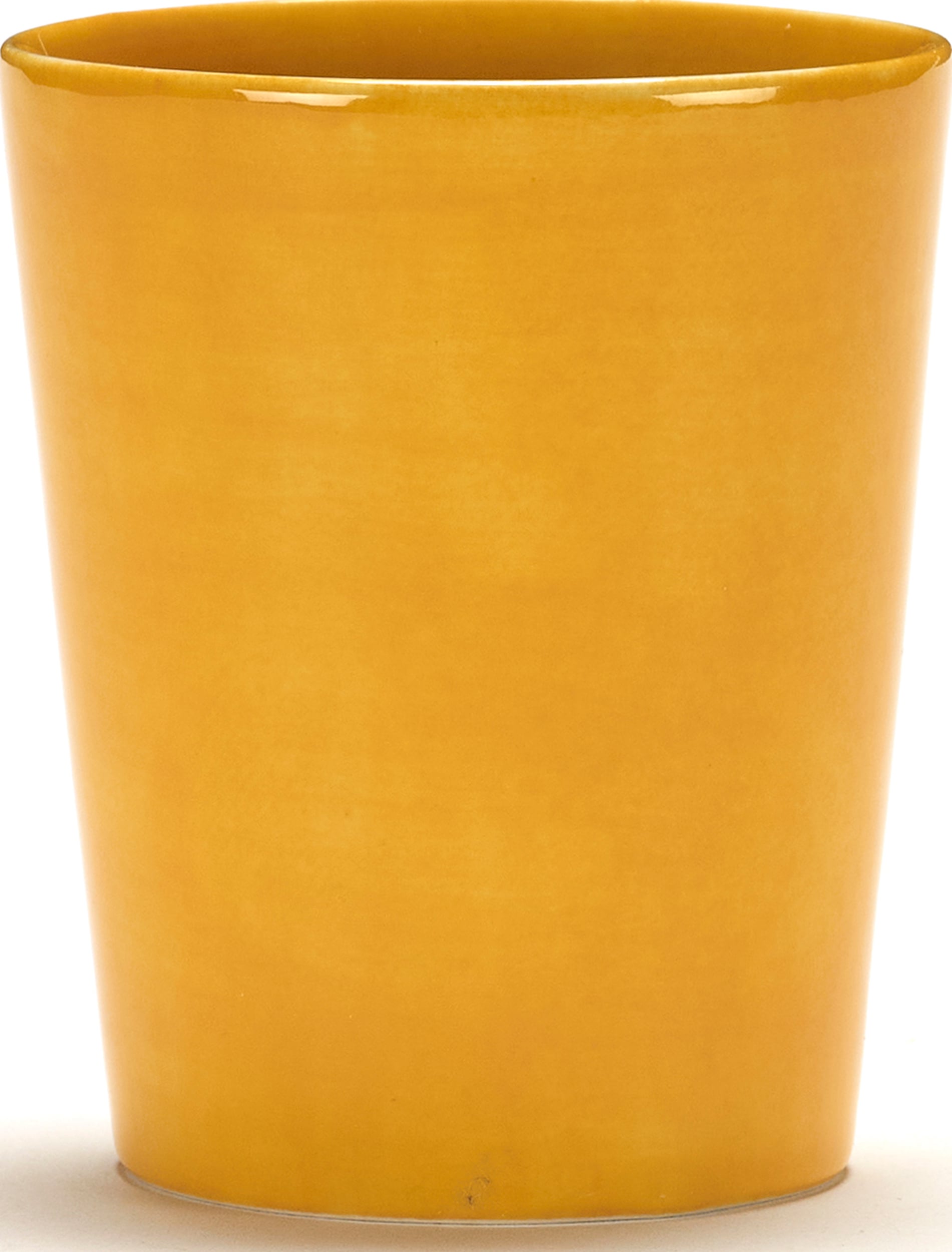 Kubki do herbaty Feast 330 ml żółte 4 szt.