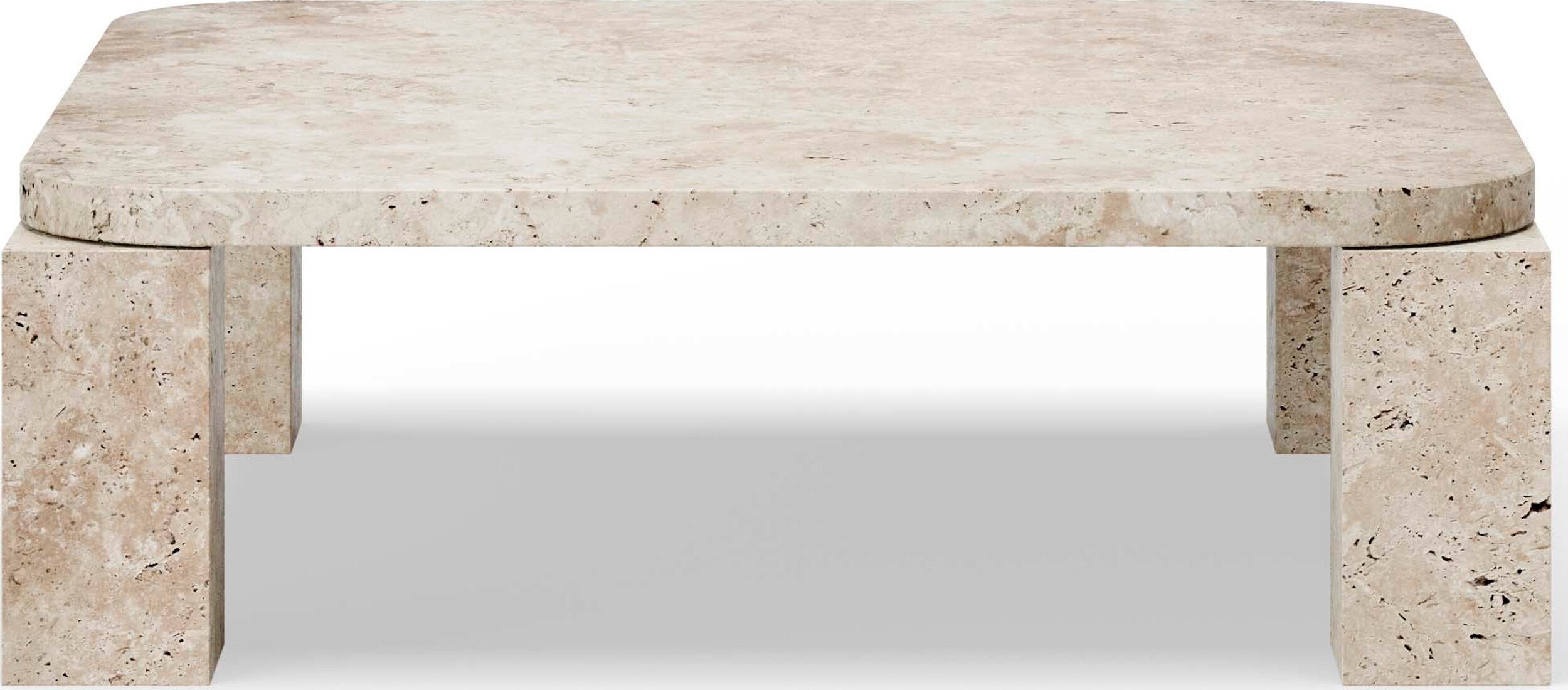 Stolik kawowy Atlas 82 cm trawertyn