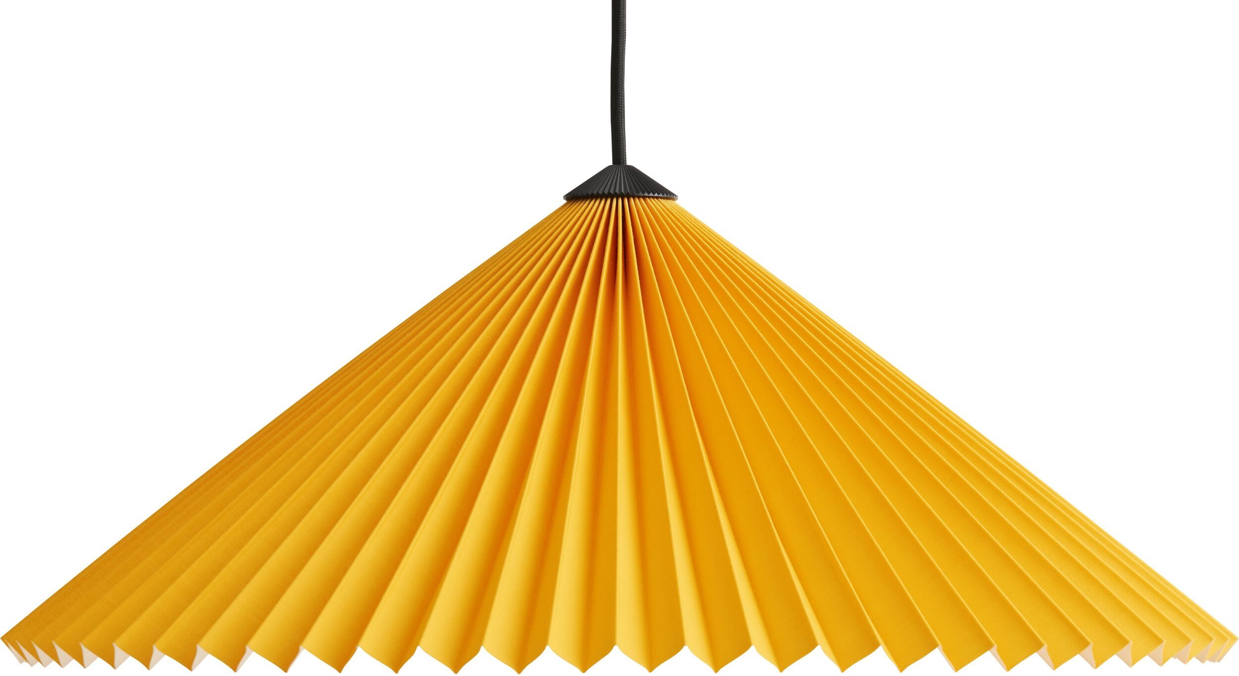 Lampa wisząca Matin 50 cm żółta