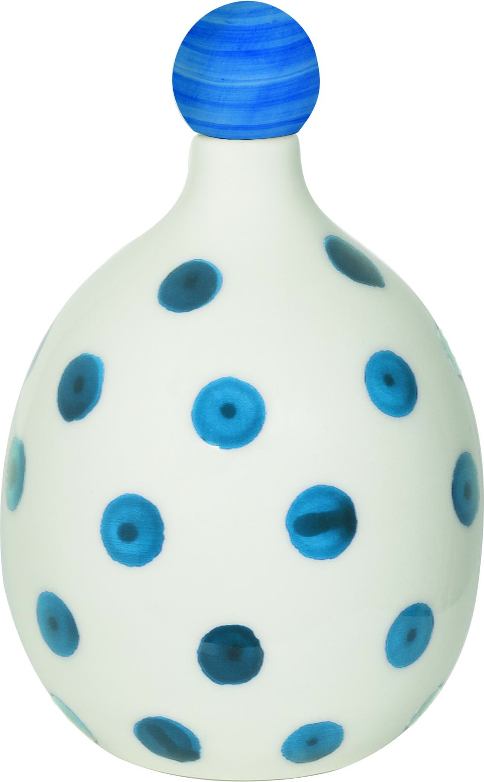Butelka lub podstawa do lamp Poldina Stopper Lido Punti niebieska