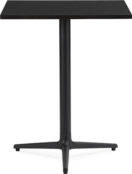 Stół Allez kwadratowy 60 cm z dębowym blatem na trzech nogach