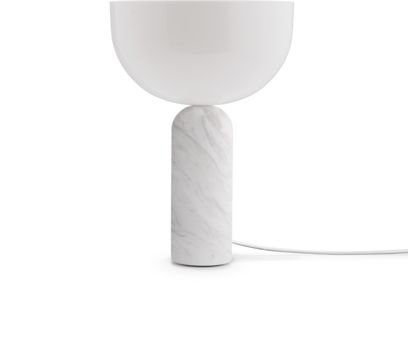 Lampa stołowa Kizu 35 cm biała