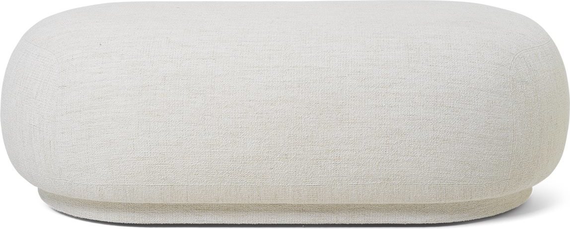 Puf Rico Bouclé podłużny kremowy