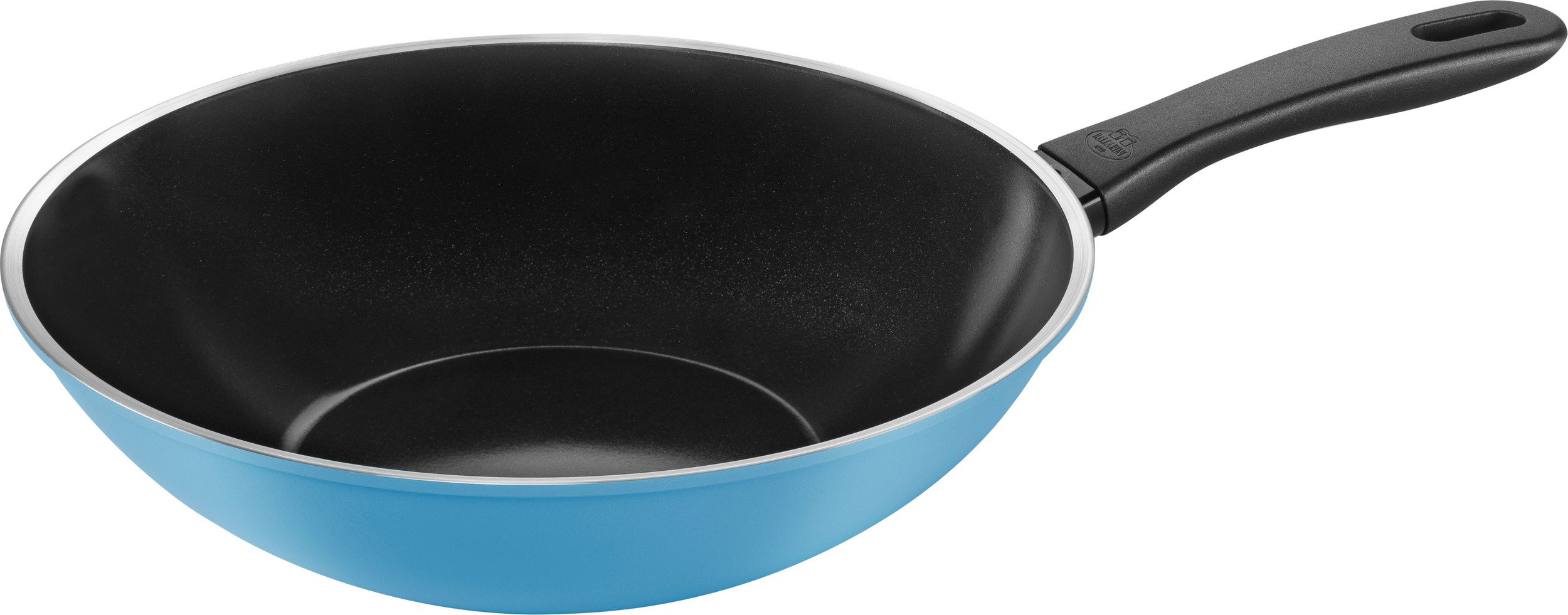 Wok Caprera 28 cm niebieski