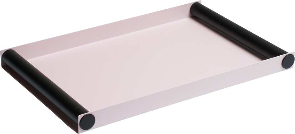 Taca do serwowania Ray duża różowo-czarna