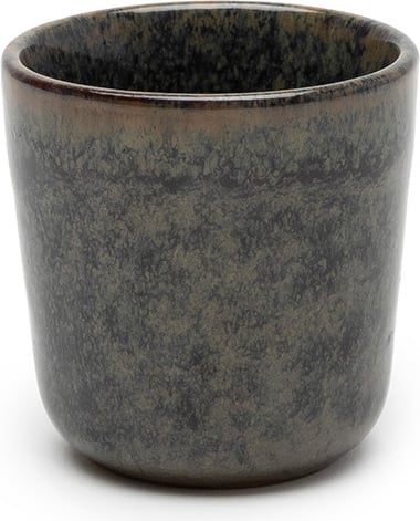 Kubek do kawy ristretto Surface 90 ml czarno-szary