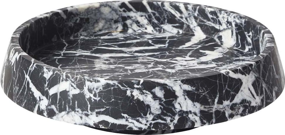 Taca dekoracyjna Orion 25 cm czarna