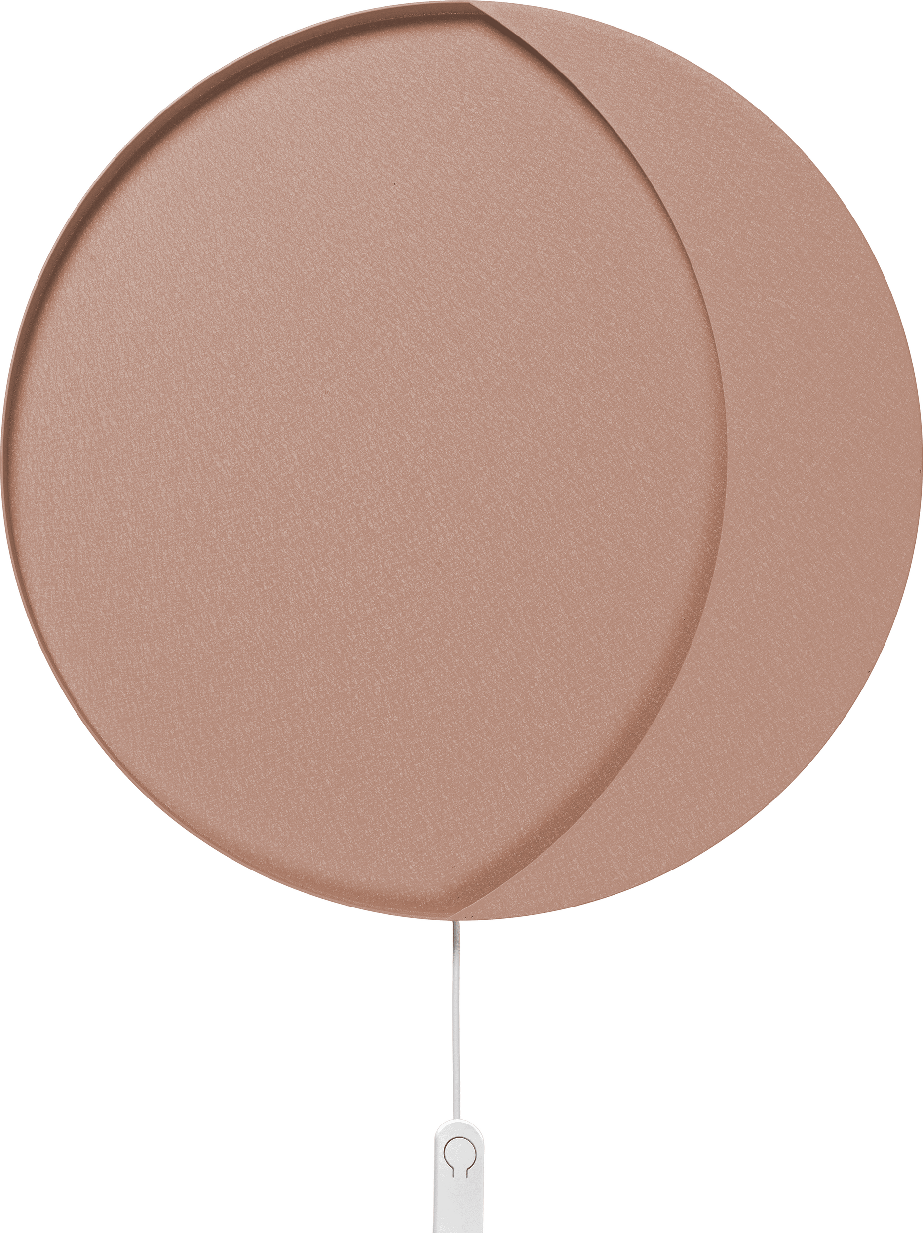 Lampa ścienna Neba 45,5 cm różowa