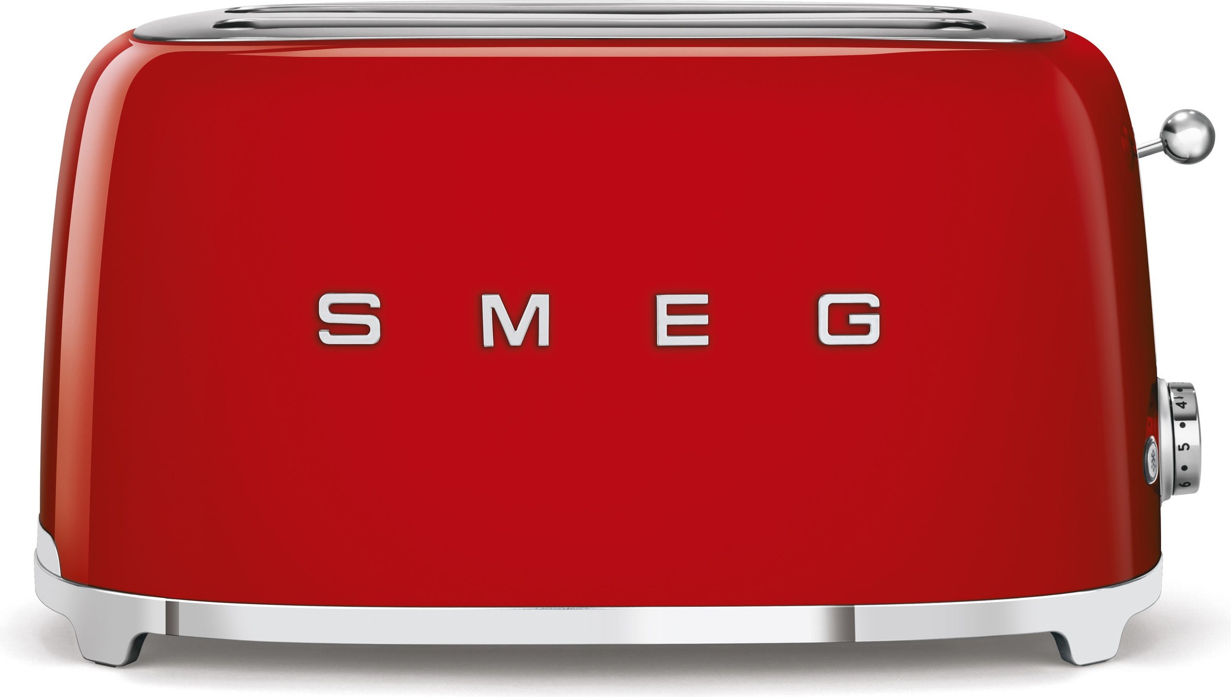 Toster na 4 kromki 50's Style czerwony