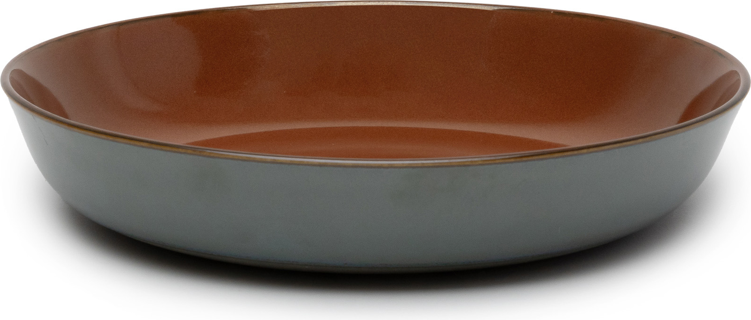 Talerz głęboki Terres de Rêves 21 cm niebiesko-czerwony