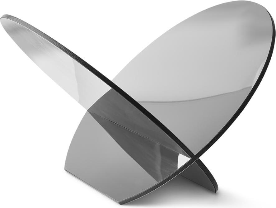 Stojak na gazety Silia 30 cm stal nierdzewna